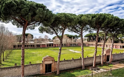 pompei scavi archeologici - cosa visitare - palestra grande