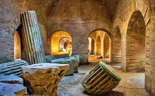 pozzuoli cosa vedere - anfiteatro flavio interno