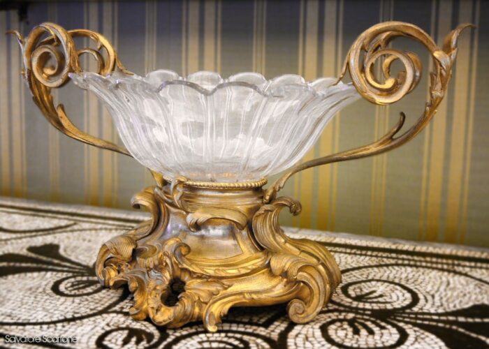 reggia caserta coppa in bronzo - bronze bowl