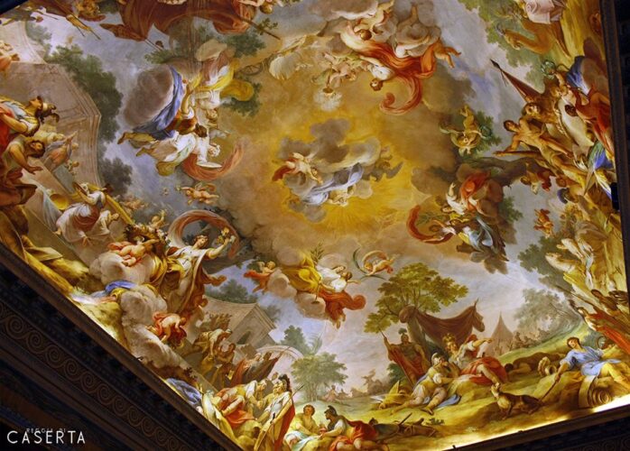 Reggia Caserta Soffitto Barocco 2, Royal Palace of Caserta Unofficial