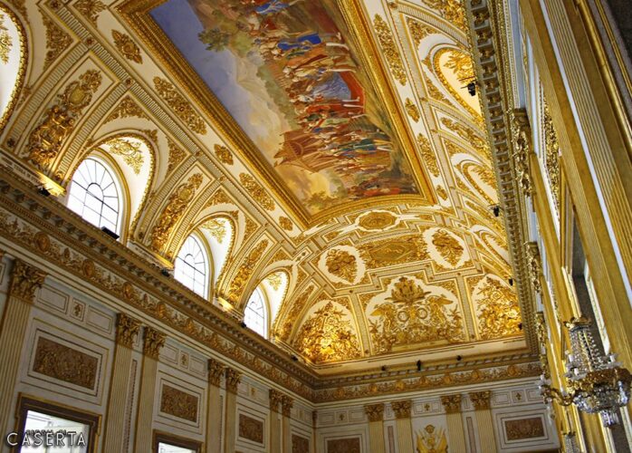 Reggia Caserta Soffitto Impero, Royal Palace of Caserta Unofficial