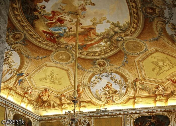Reggia Caserta Soffitto Rococo 1, Royal Palace of Caserta Unofficial