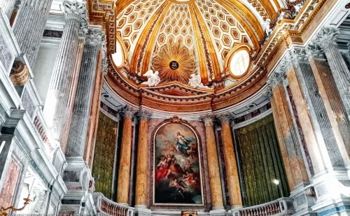 Reggia di Caserta cappella palatina, abside