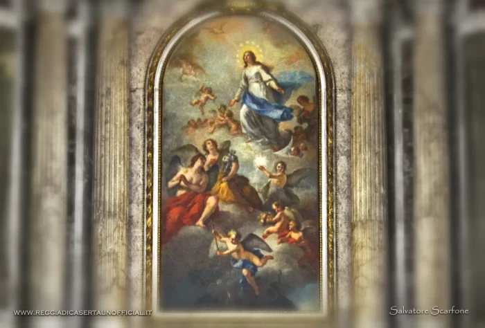 Reggia di Caserta cappella palatina, giuseppe bonito immacolata concezione