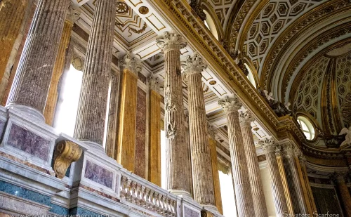 Reggia di Caserta, cappella palatina - vista laterale