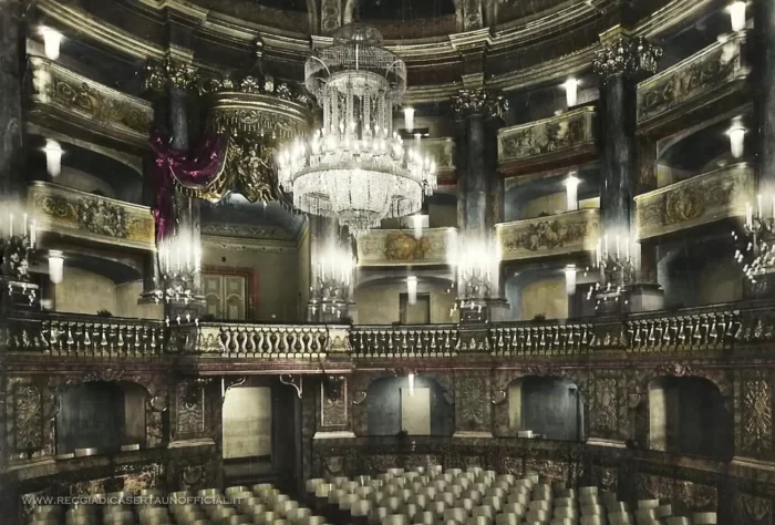Reggia Di Caserta Foto Vintage Del Teatro Di Corte, Reggia di Caserta Unofficial