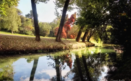Un fiume nel Giardino Inglese