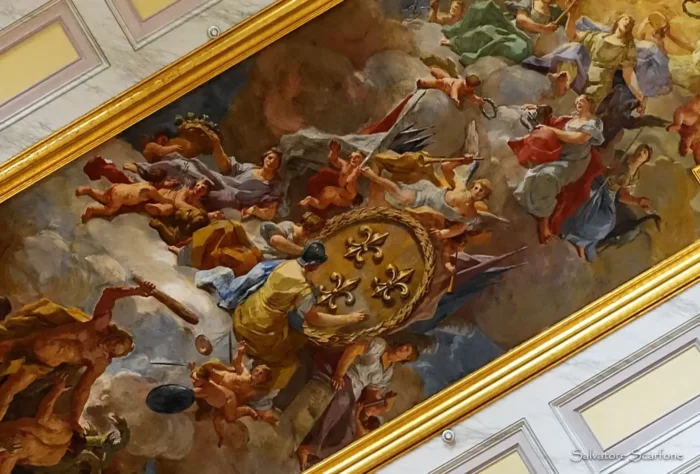 Reggia Di Caserta Sala Degli Alabardieri Affresco Soffitto 2, Reggia di Caserta Unofficial
