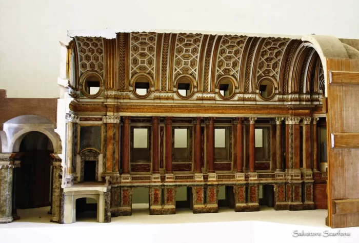 Reggia Di Caserta Sala Dei Modellini Architettonici Modello Cappella Palatina E Vestibolo Superiore 700x474, Sito non ufficiale della Reggia di Caserta