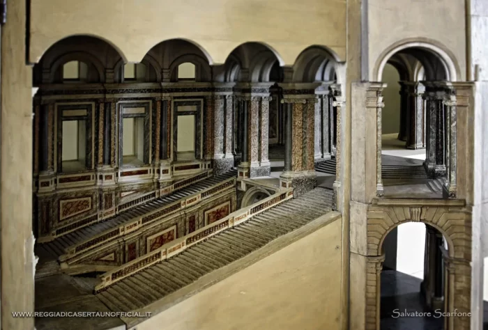 Reggia Di Caserta Sala Dei Modellini Architettonici Modello Scalone D Onore, Reggia di Caserta Unofficial