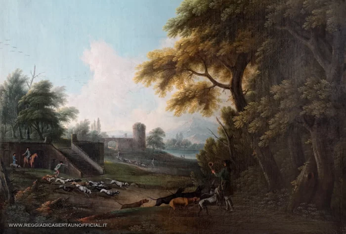 Jacob Philippe Hackert - L'inizio della caccia reale - 1790-1799