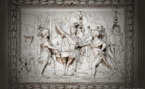 Reggia Di Caserta Sala Delle Guardie Pannello Parete Sculture, Reggia di Caserta Unofficial