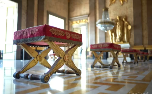 Reggia Di Caserta Sala Di Astrea Anticamera Degli Ambasciatori Arredi Sgabello Tuileries, Reggia di Caserta Unofficial
