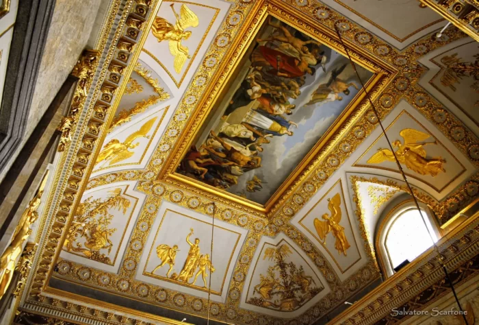 Soffitto della Sala di Astrea nella Reggia Caserta
