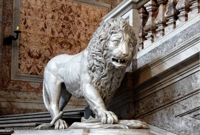 Reggia Di Caserta Scalone D Onore Scultura Statua Leone 3, Reggia di Caserta Unofficial