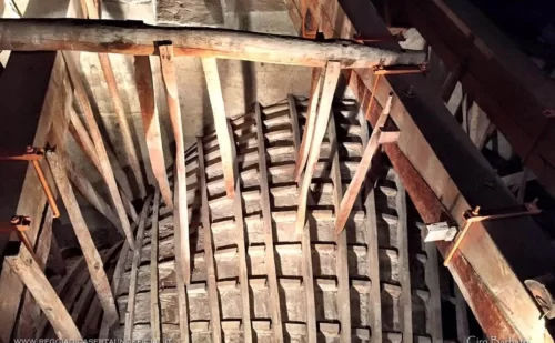 Reggia Di Caserta Scalone D Onore Soffitto Cupola Struttura Interna Incannucciate Legno 1, Reggia di Caserta Unofficial