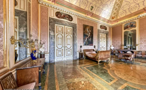 Reggia di Caserta Stanza da letto di Ferdinando II e maria isabella - (ENG: Bedroom of Ferdinand II)