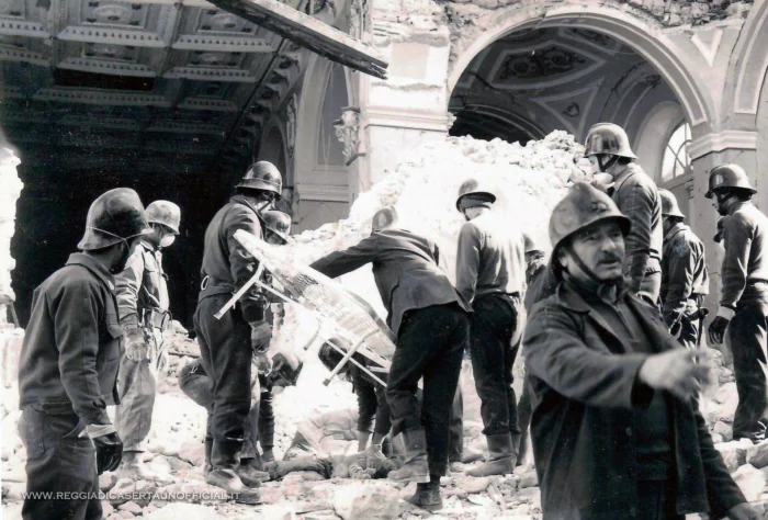 reggia di caserta terrae motus - terremoto in irpinia del 1980 - danni 5
