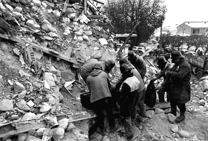 reggia di caserta terrae motus - terremoto in irpinia del 1980 - danni 7