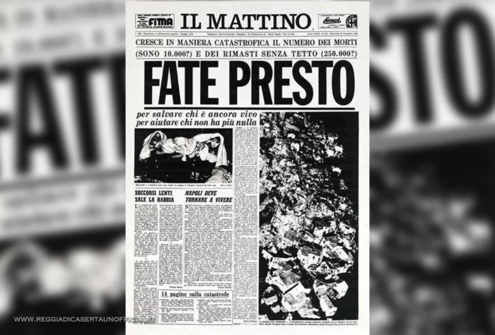 reggia di caserta terrae motus - terremoto in irpinia del 1980 - quotidiano il mattino