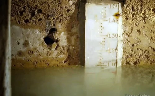 acquedotto carolino interno galleria misura livello altezza acque - Carolino Aqueduct
