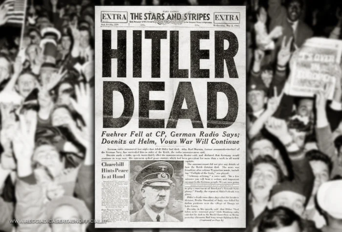 resa di caserta - morte di hitler