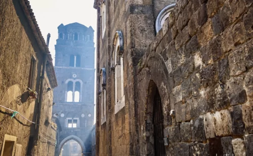 retro campanile duomo Casertavecchia - Provincia Reggia di Caserta Unofficial - medioevale