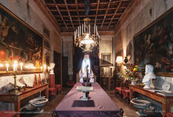 sala da pranzo - Palazzo Mondo a Capodrise Provincia di Caserta