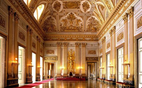 Sala Trono Reggia Di Caserta Senza Lampadari Fotomontaggio, Reggia di Caserta Unofficial