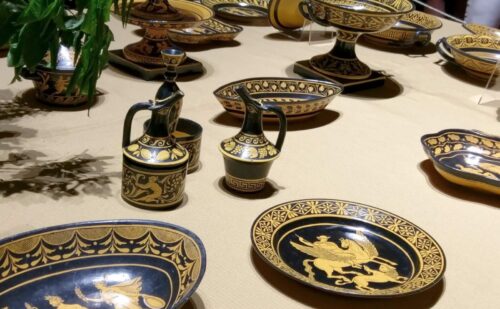 Servizio Da Tavola Etrusco Giustiniani Museo Duca Di Martina Floridiana, Royal Palace of Caserta Unofficial