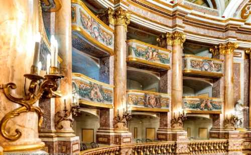 teatro di corte della Reggia di Caserta - palchetti