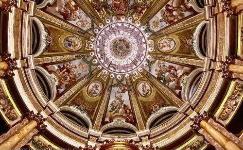teatro di corte della Reggia di Caserta - soffitto