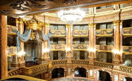 teatro di corte della Reggia di Caserta - vista da un palchetto
