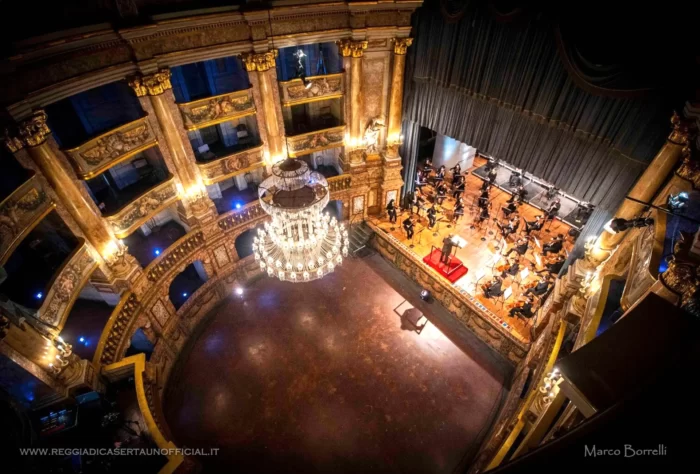 teatro di corte della Reggia di Caserta - vista dall'alto