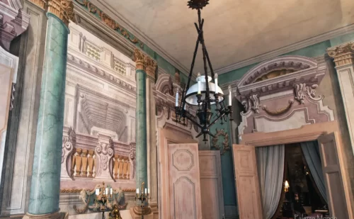 vista anticamera salone della galleria - Palazzo Mondo a Capodrise Provincia di Caserta